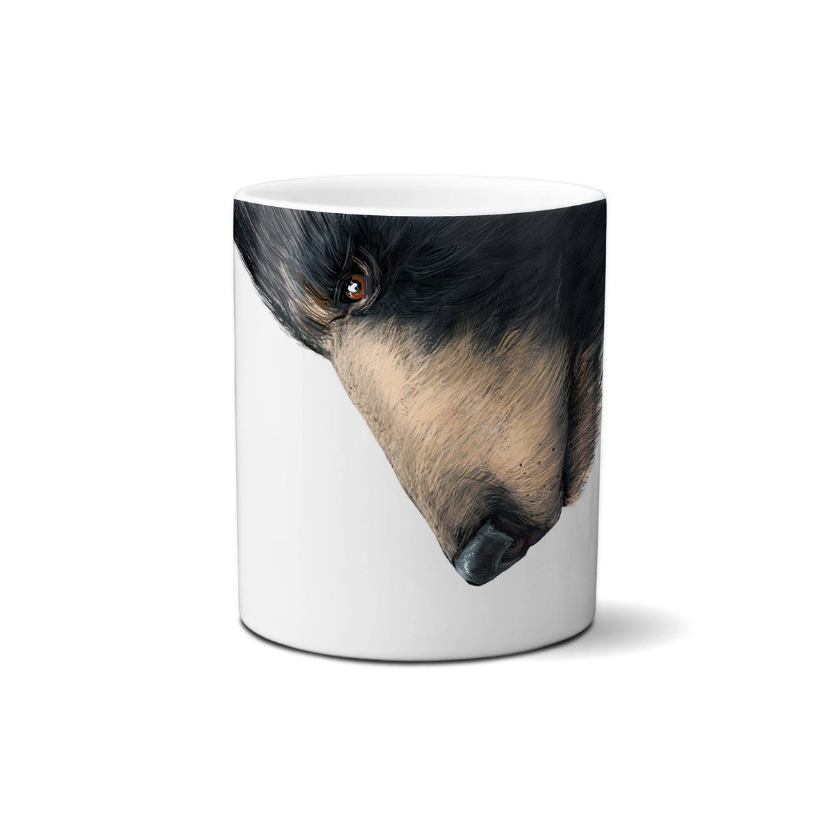 Black Bear Snout Mug