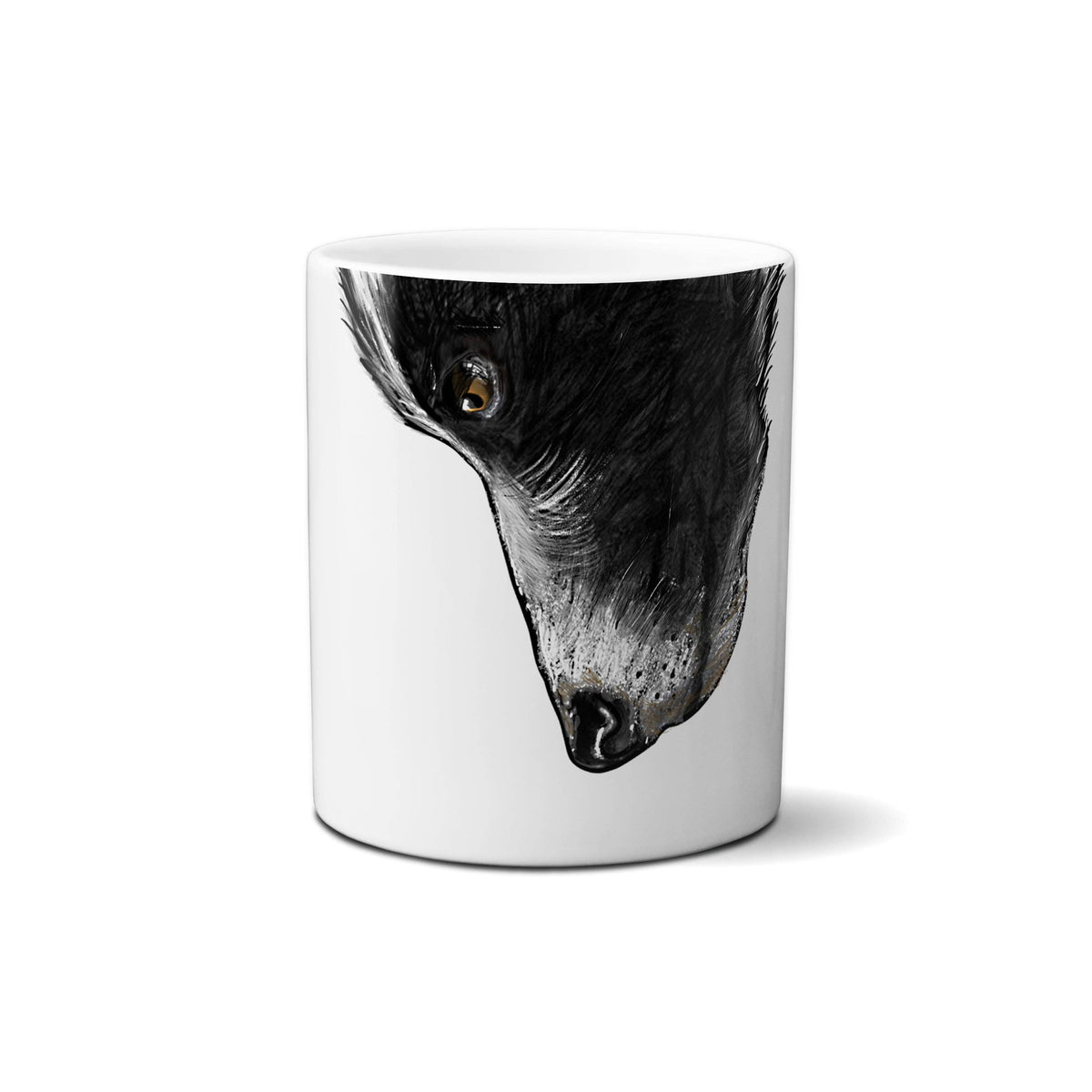 Border Collie Snout Mug