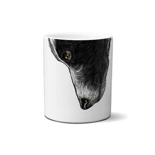 Border Collie Snout Mug